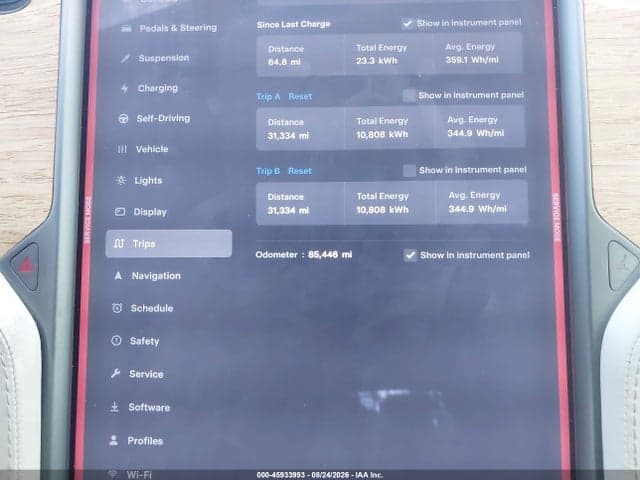 2019 TESLA MODEL S 100D/75D/LONG RANGE/STANDARD RANGE 7