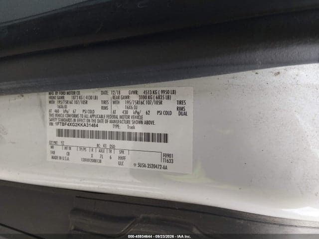 2019 FORD TRANSIT-350 7
