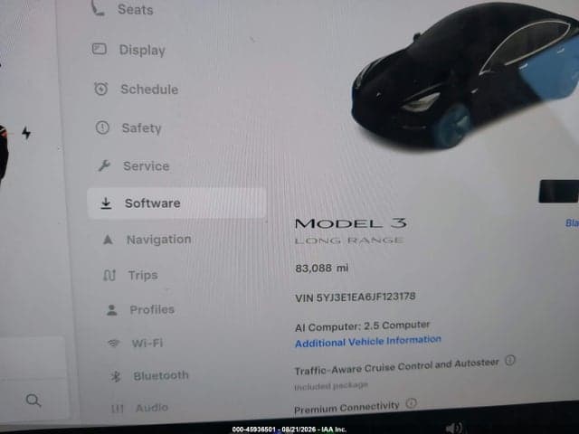 2018 TESLA MODEL 3 LONG RANGE/MID RANGE 7