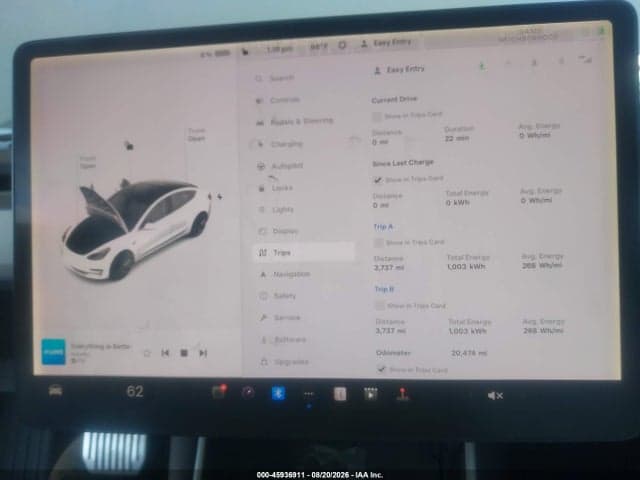 2019 TESLA MODEL 3 LONG RANGE/PERFORMANCE 7