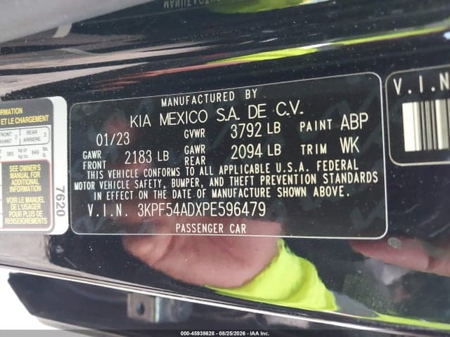 2023 KIA FORTE GT-LINE 9