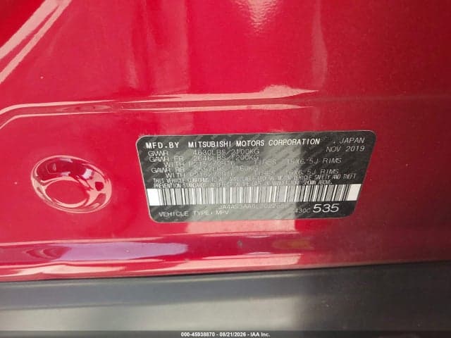2020 MITSUBISHI ECLIPSE CROSS ES 1.5T 9