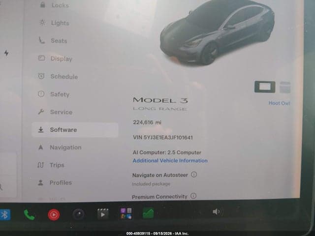2018 TESLA MODEL 3 LONG RANGE/MID RANGE 7