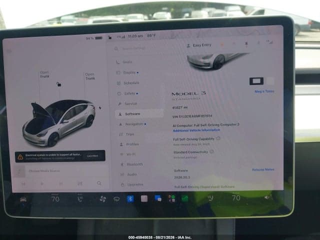 2021 TESLA MODEL 3 STANDARD RANGE PLUS REAR-WHEEL DRIVE 7