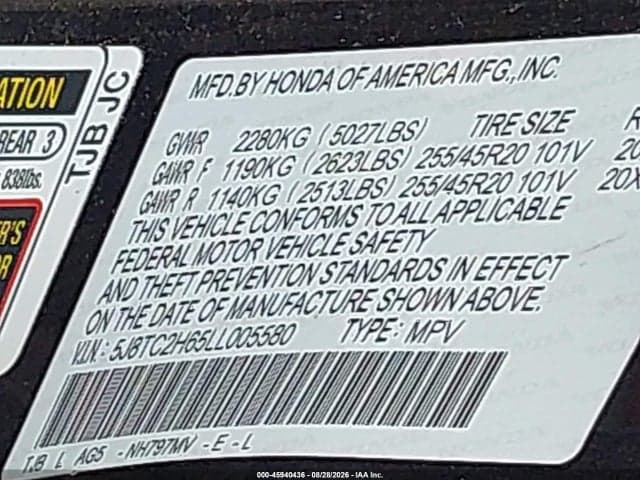 2020 ACURA RDX A-SPEC PACKAGE 9