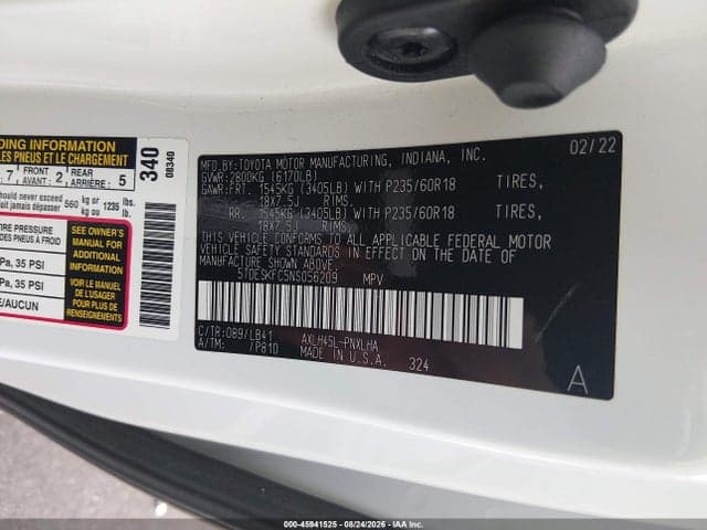 2022 TOYOTA SIENNA PLATINUM 9