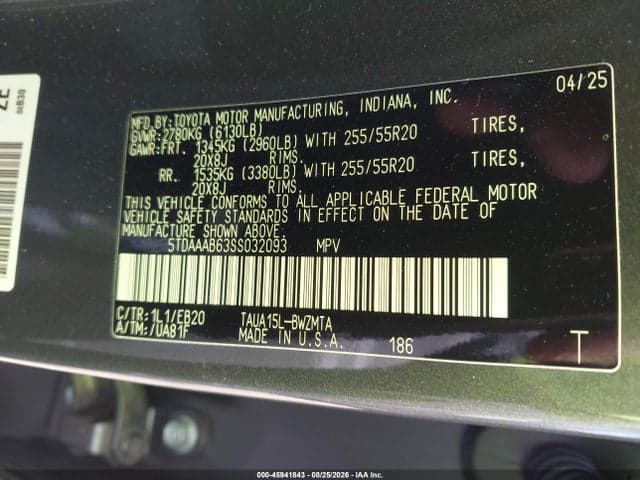 2025 LEXUS TX 350 PREMIUM 9