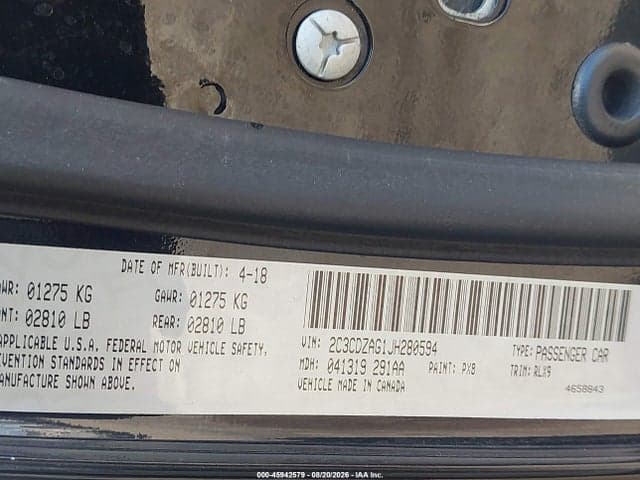 2018 DODGE CHALLENGER SXT PLUS 9