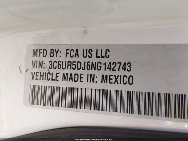 2022 DODGE 2500 8