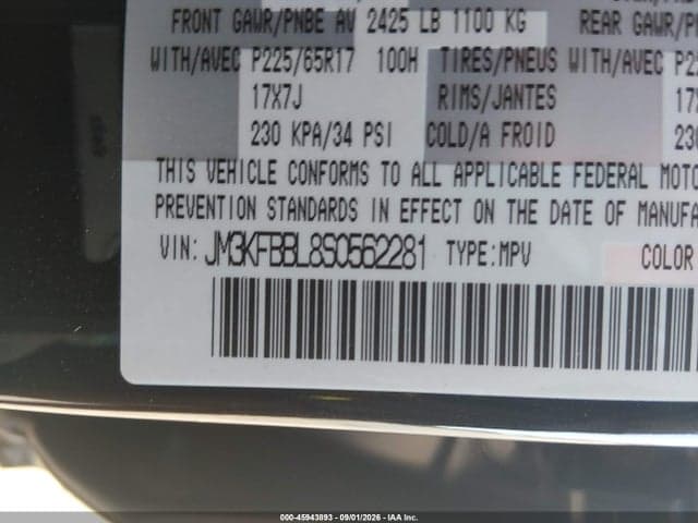 2025 MAZDA CX-5 2.5 S SELECT 9