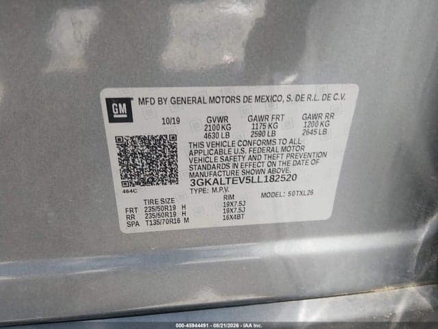 2020 GMC TERRAIN AWD SLE 9