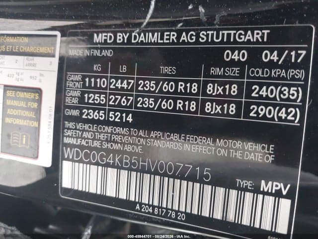 2017 MERCEDES-BENZ GLC 300 4MATIC 9