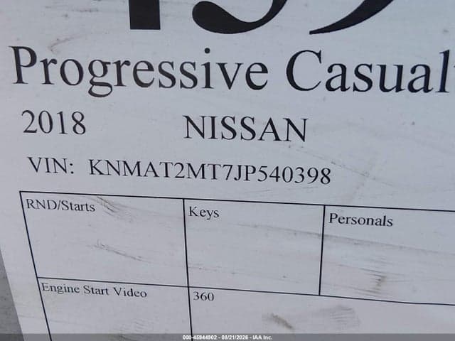 2018 NISSAN ROGUE S 9