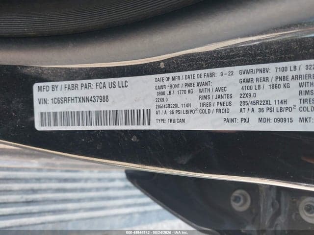 2022 RAM 1500 LIMITED 9