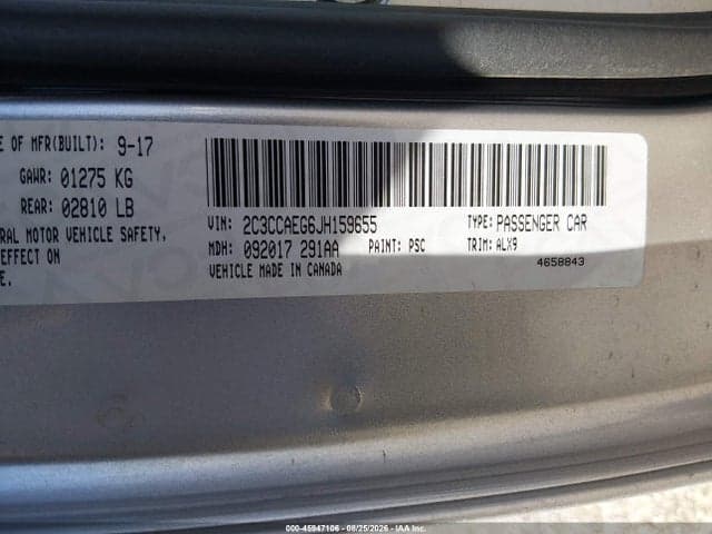 2018 CHRYSLER 300 LIMITED 9