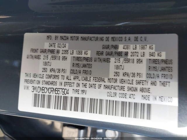 2024 MAZDA CX-30 2.5 S CARBON EDITION 9