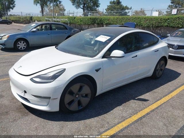2021 TESLA MODEL 3 STANDARD RANGE PLUS REAR-WHEEL DRIVE 2