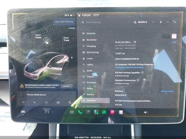 2019 TESLA MODEL 3 LONG RANGE/PERFORMANCE 7