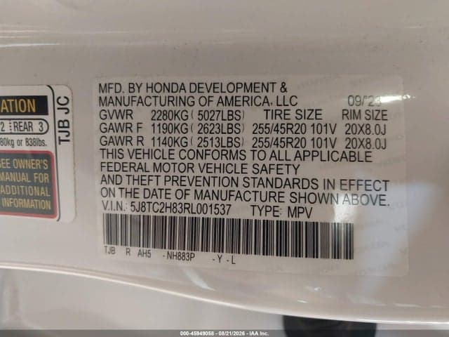 2024 ACURA RDX A-SPEC ADVANCE PACKAGE 9