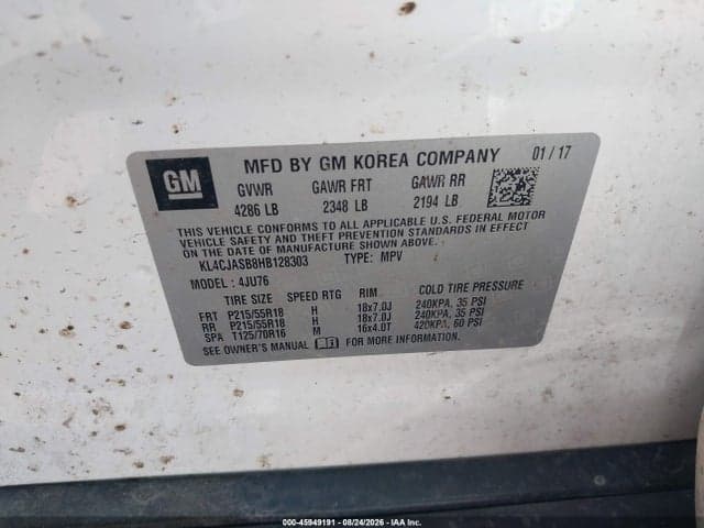 2017 BUICK ENCORE PREFERRED 9