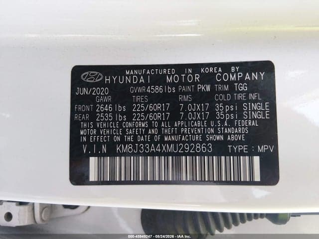 2021 HYUNDAI TUCSON VALUE 9