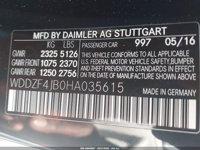 2017 MERCEDES-BENZ E 300 9