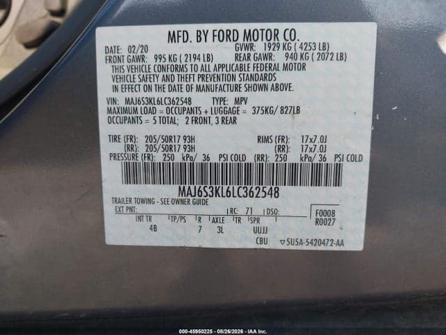 2020 FORD ECOSPORT TITANIUM 9