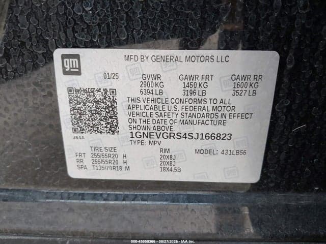 2025 CHEVROLET TRAVERSE AWD LT 9