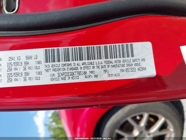 2019 DODGE JOURNEY GT AWD 9
