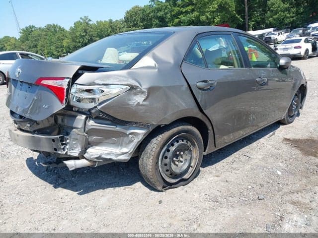 2019 TOYOTA COROLLA LE 4