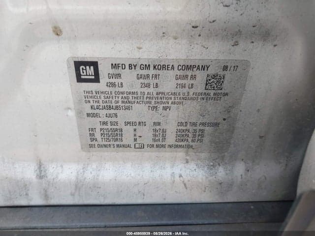 2018 BUICK ENCORE PREFERRED 9