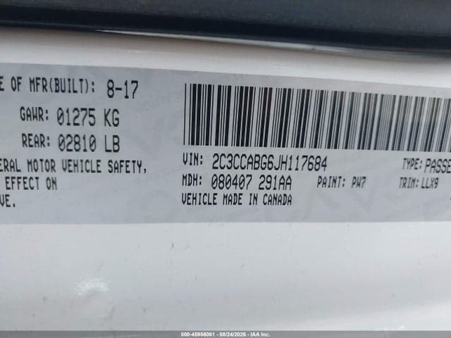 2018 CHRYSLER 300 300S 9