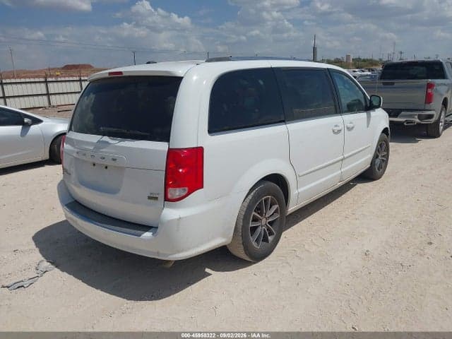 2017 DODGE GRAND CARAVAN SXT 4