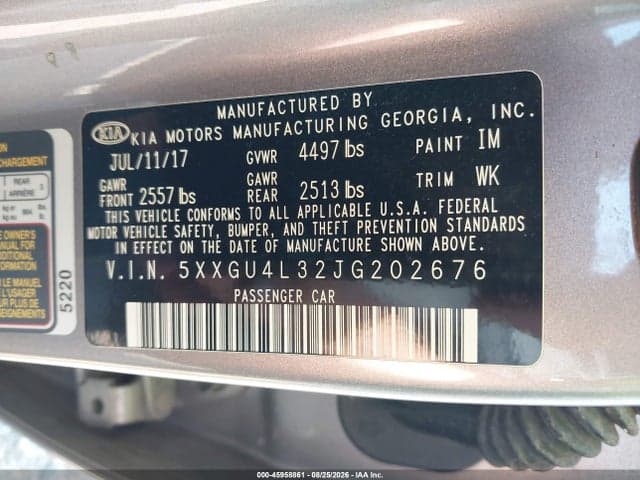 2018 KIA OPTIMA EX 9