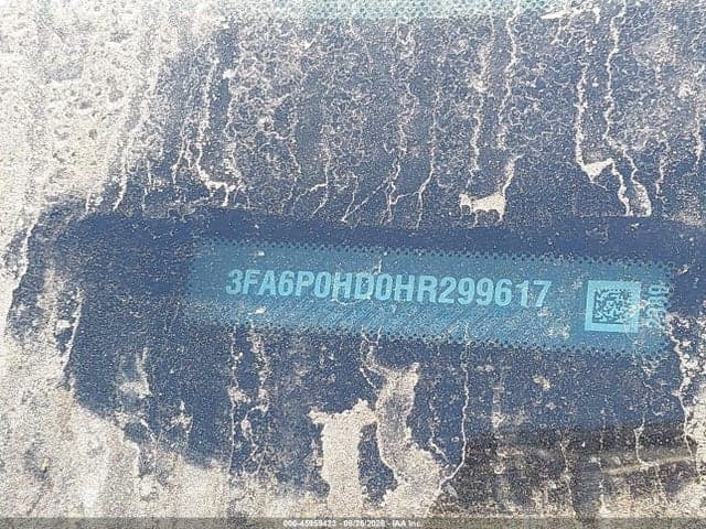 2017 FORD FUSION SE 9