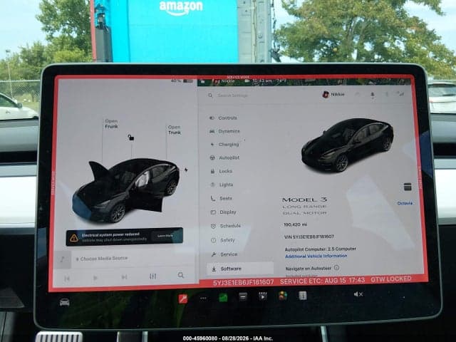 2018 TESLA MODEL 3 LONG RANGE/PERFORMANCE 7