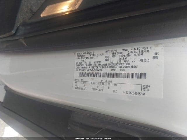 2020 FORD TRANSIT-250 9