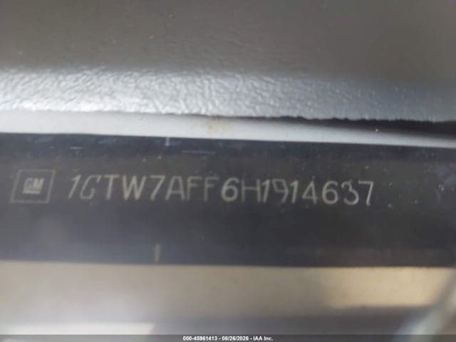2017 GMC SAVANA 2500 WORK VAN 9