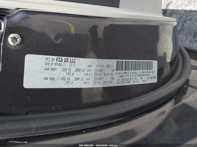 2018 CHRYSLER PACIFICA TOURING L 9