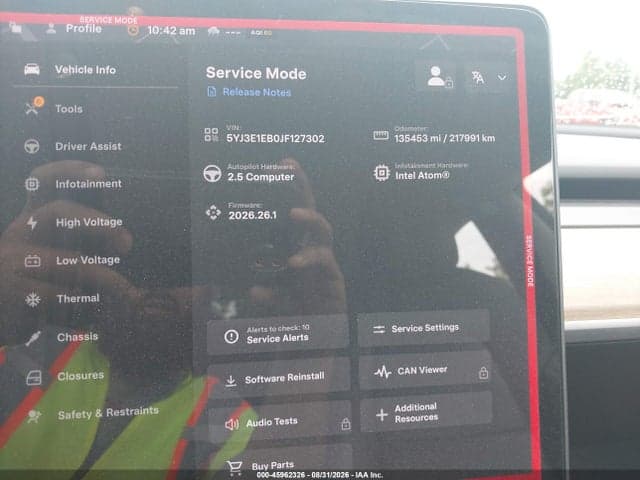 2018 TESLA MODEL 3 LONG RANGE/PERFORMANCE 15