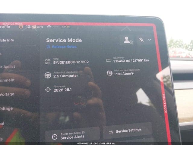 2018 TESLA MODEL 3 LONG RANGE/PERFORMANCE 7