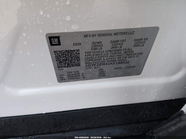 2019 CADILLAC XT4 SPORT 9