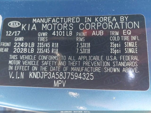 2018 KIA SOUL + 9