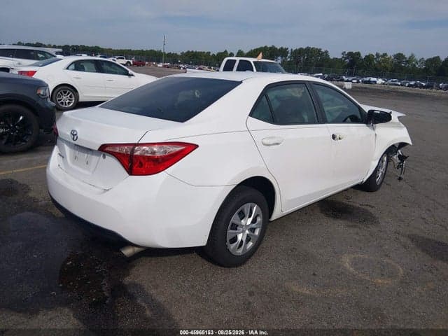 2018 TOYOTA COROLLA L 4