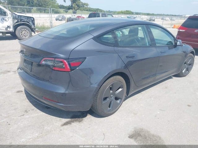 2021 TESLA MODEL 3 STANDARD RANGE PLUS REAR-WHEEL DRIVE 4