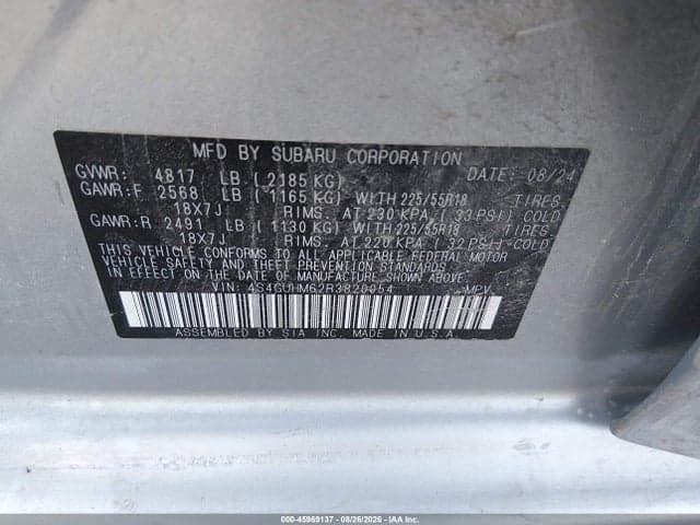 2024 SUBARU CROSSTREK LIMITED 9