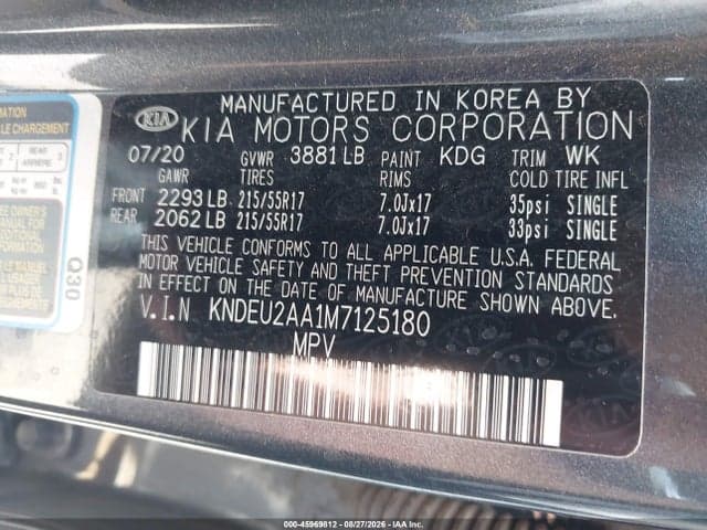 2021 KIA SELTOS S 9
