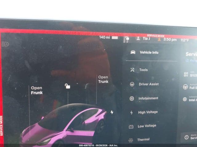 2019 TESLA MODEL 3 LONG RANGE/MID RANGE/STANDARD RANGE/STANDARD RANGE PLUS 18