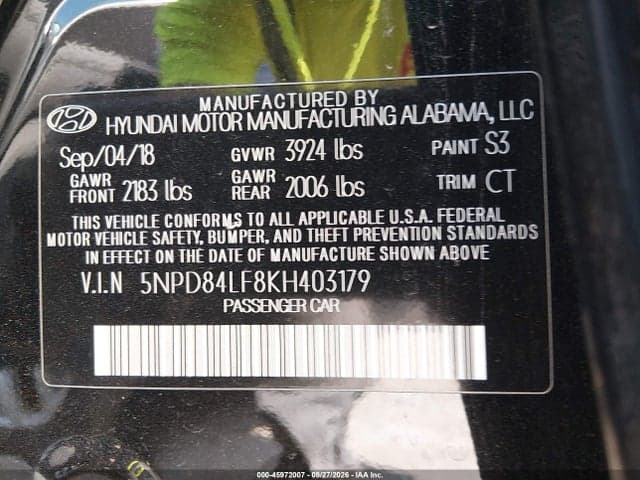 2019 HYUNDAI ELANTRA SEL 9