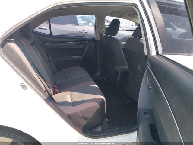 2017 TOYOTA COROLLA LE 8